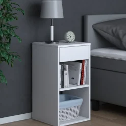 Nachttisch Dany Weiß 35 x 65 cm Vicco