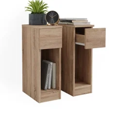 Nachttisch Enton Sonoma 2er Set Vicco