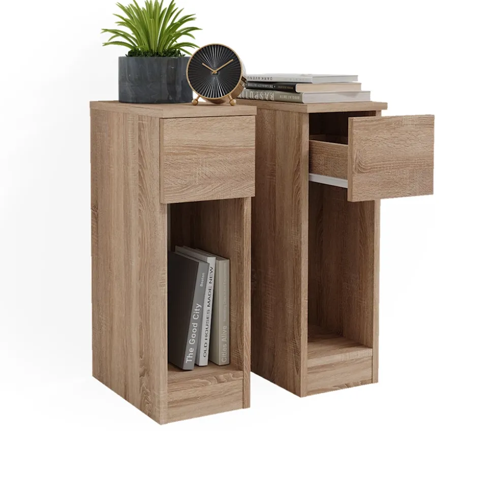 Nachttisch Enton Sonoma 2er Set Vicco