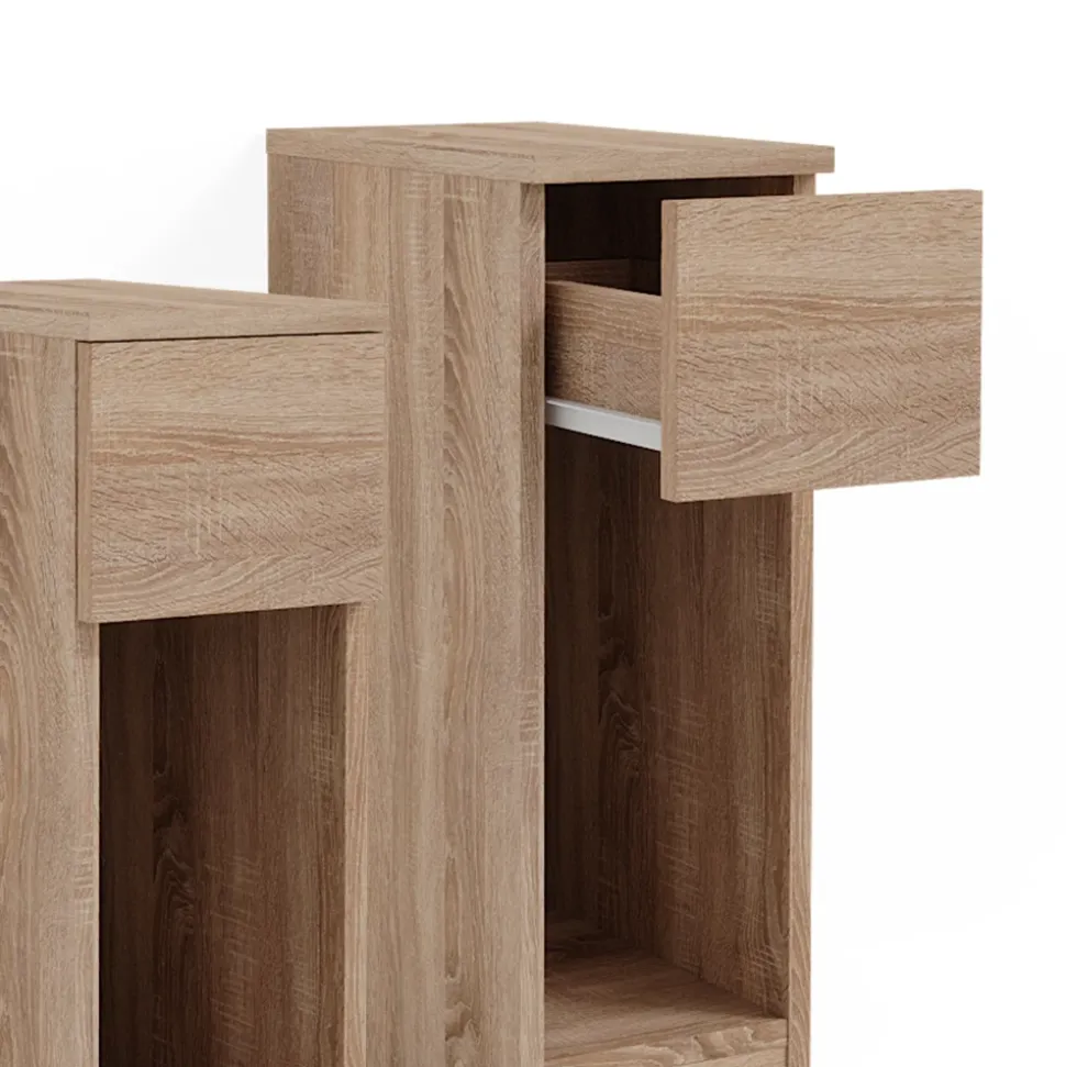 Nachttisch Enton Sonoma 2er Set Vicco