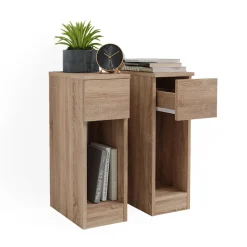 Nachttisch Enton Sonoma 2er Set Vicco