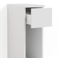 Nachttisch Enton Weiß 20 x 59.5 cm Vicco