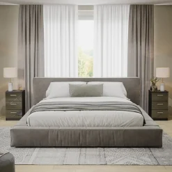 Nachttisch Irma Schwarz 2er Set Vicco