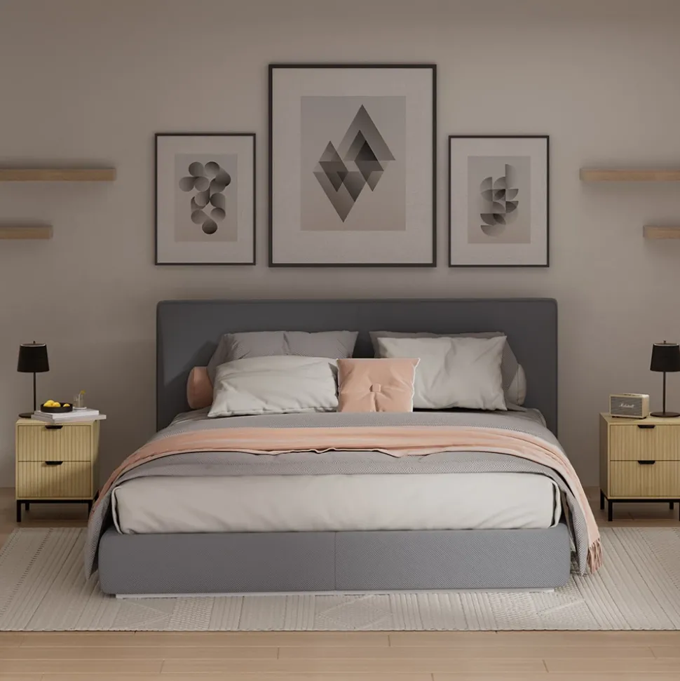 Nachttisch Lennox Eiche 2er Set Vicco