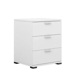 Nachttisch Marseille Weiß 46.2 x 60 cm Vicco