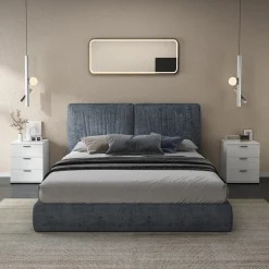 Nachttisch Marseille Weiß 46.2 x 60 cm Vicco