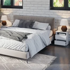 Nachttisch Monty Weiß 32.3 x 59.1 cm Vicco