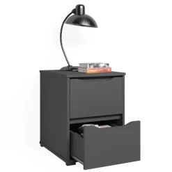 Nachttisch Ruben Anthrazit 40.2 x 53.6 cm Vicco