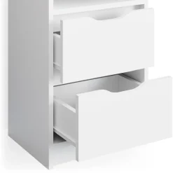 Nachttisch Ruben Weiß 38 x 66.6 cm Vicco