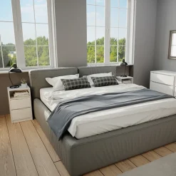 Nachttisch Ruben Weiß 2er Set Vicco