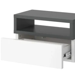 Nachttisch Urbano Anthrazit 45 x 28 cm Vicco