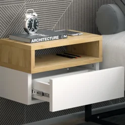 Nachttisch Urbano Goldkraft Eiche 2er Set Vicco