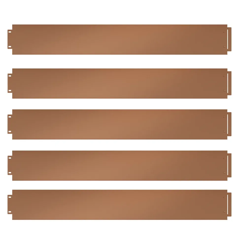 Rasenkante Braun 100 x 18 cm 25 Meter Serina