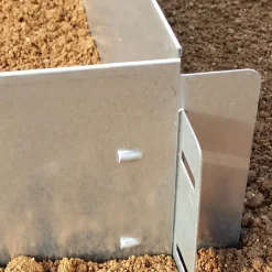 Rasenkante Silber 100 x 14 cm 20 Meter OK-Living