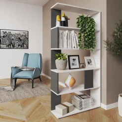 Raumteiler Anthrazit 80 x 162.6 cm Vicco