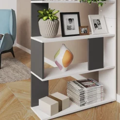 Raumteiler Anthrazit 80 x 162.6 cm Vicco