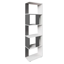 Raumteiler Anthrazit/Weiß 45 x 162.6 cm Vicco