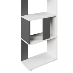 Raumteiler Anthrazit/Weiß 45 x 162.6 cm Vicco