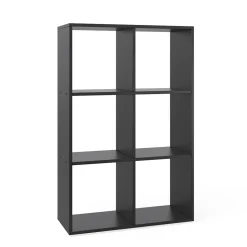 Raumteiler Schwarz 72 x 107.8 cm Vicco