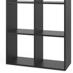 Raumteiler Schwarz 72 x 107.8 cm Vicco