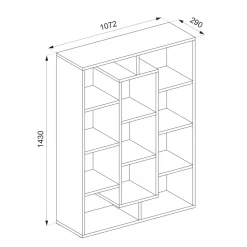 Raumteiler Sonoma 107.2 x 143 cm Vicco