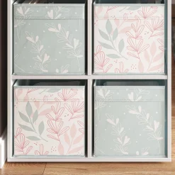 Raumteiler Weiß 72 x 107.8 cm mit 4 Faltboxen opt.2 Vicco