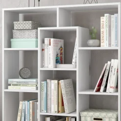 Raumteiler Weiß 107.2 x 143 cm Vicco