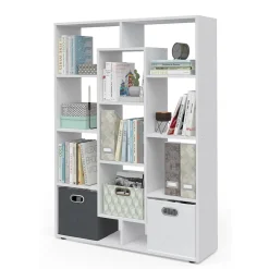 Raumteiler Weiß 107.2 x 143 cm Vicco