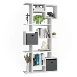 Raumteiler Cube Weiß 92 x 187.7 cm Vicco