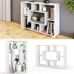 Raumteiler Domus Weiß 60.2 x 90 cm 7 Fächer Vicco