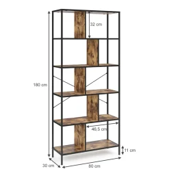Raumteiler Fyrk Antikholz 80 x 180 cm Vicco