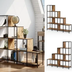 Raumteiler Fyrk Antikholz 120 x 120 cm Vicco