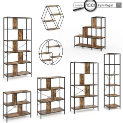 Raumteiler Fyrk Antikholz 120 x 120 cm Vicco
