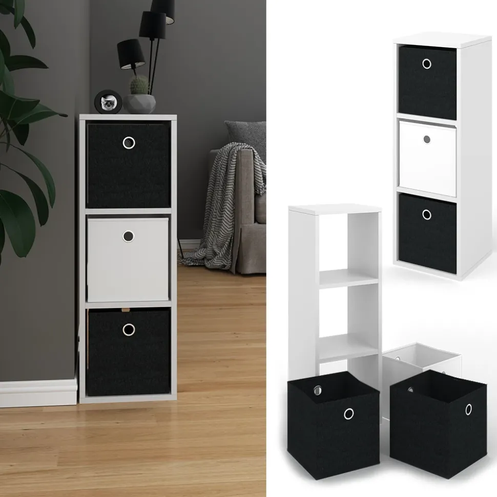 Raumteiler Hylda Weiß 28.4 x 82.8 cm Vicco