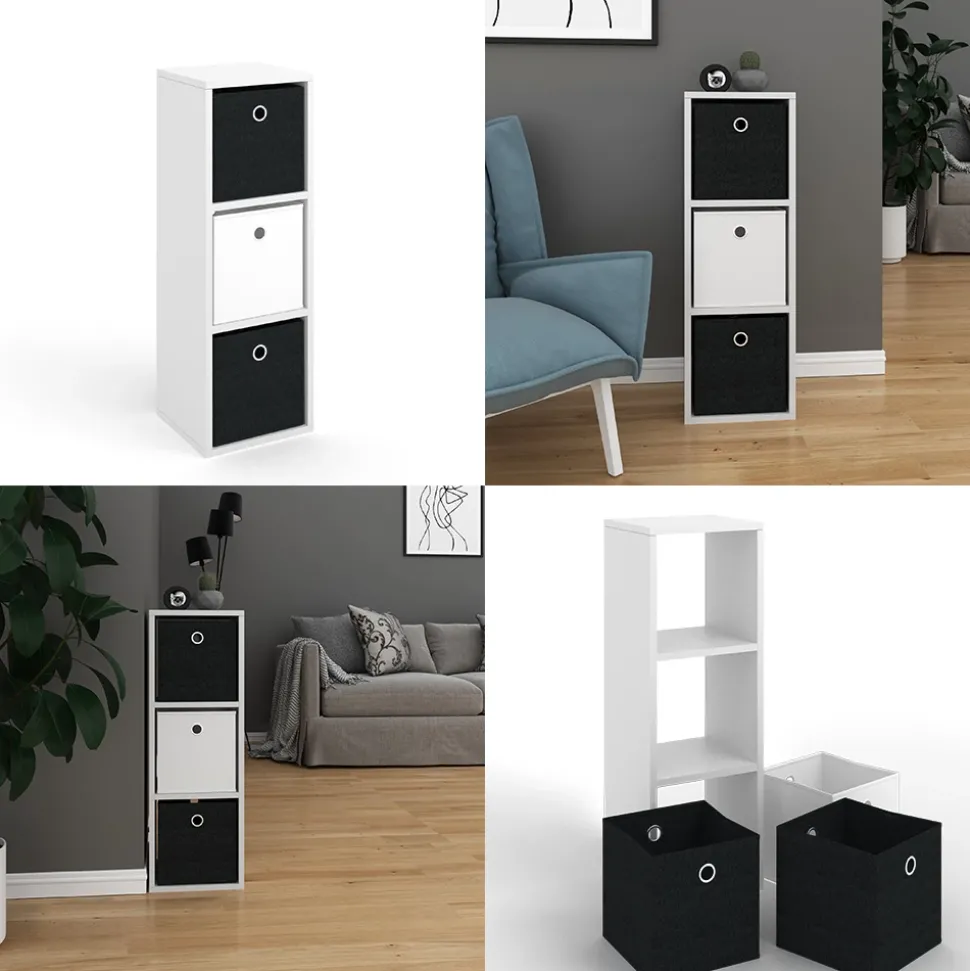 Raumteiler Hylda Weiß 28.4 x 82.8 cm Vicco