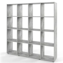 Raumteiler Karree Grau 138.5 x 142.5 cm Vicco