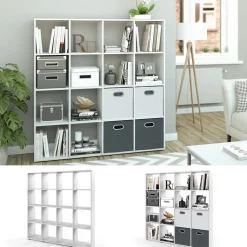 Raumteiler Karree Weiß 138.5 x 142.5 cm Vicco