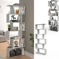 Raumteiler Levio Grau 70 x 192.2 cm Vicco