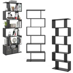 Raumteiler Levio Schwarz 70 x 192.2 cm Vicco