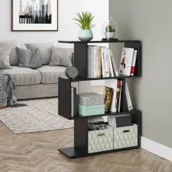 Raumteiler Levio Schwarz 70 x 97.4 cm Vicco