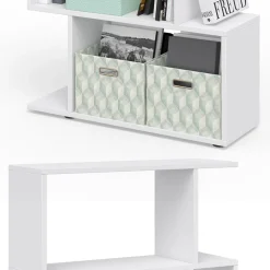 Raumteiler Levio Weiß 70 x 97.4 cm Vicco