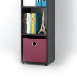 Raumteiler Ludus Schwarz 142.5 x 36.2 cm Vicco