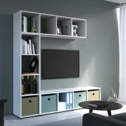 Raumteiler Ludus Weiß 142.5 x 36.2 cm Vicco