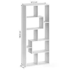 Raumteiler Noa Weiß 160.6 x 67.2 cm Vicco