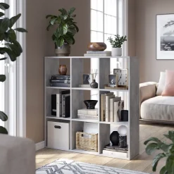 Raumteiler Nove Grau 104 x 108 cm Vicco