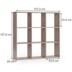 Raumteiler Nove Sonoma 104 x 108 cm Vicco