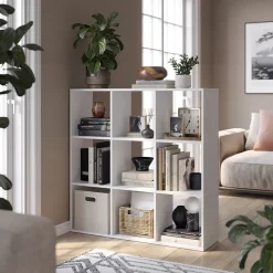 Raumteiler Nove Weiß 104 x 108 cm Vicco