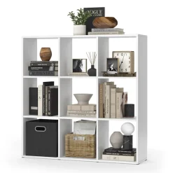 Raumteiler Nove Weiß 104 x 108 cm Vicco