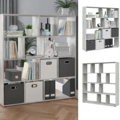 Raumteiler Pilar Grau 131.6 x 143 cm Vicco