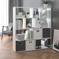 Raumteiler Pilar Weiß 131.6 x 143 cm Vicco